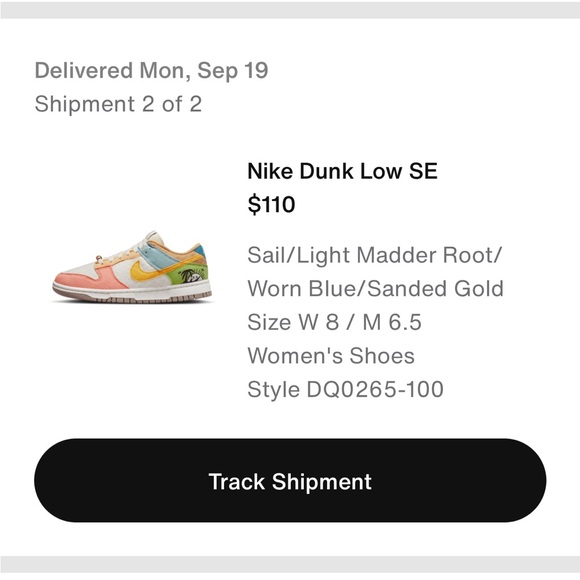 Nike Dunk Low SE Sun Club NWOB - Picture 2 of 9